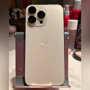 Gold iPhone 14 Pro Max 128gb (carrier locked)